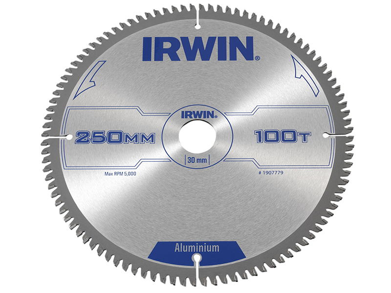 Professional Aluminium Circular Saw Blade 250 x 30mm x 100T TCG