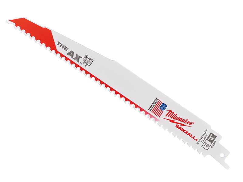 SAWZALL® Heavy-Duty AX Demolition Blades 230mm 5 TPI (Pack 5)