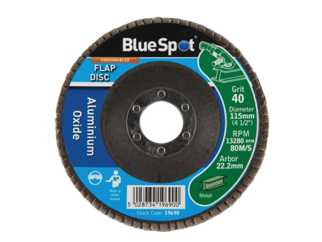 Sanding Flap Disc 115mm 40 Grit