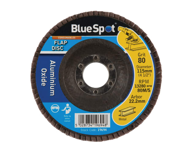 Sanding Flap Disc 115mm 80 Grit