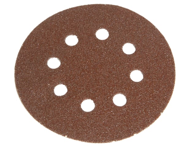 Hook & Loop Sanding Disc DID3 Holed 125mm Very Fine (Pack 5)