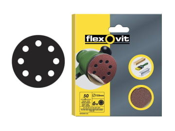 Hook & Loop Sanding Disc 115mm Coarse 50G (Pack 6)