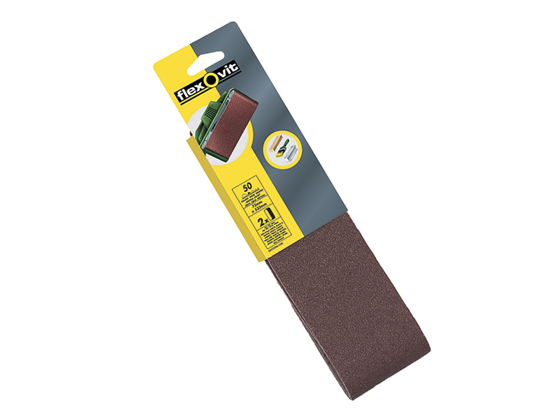 Cloth Sanding Belt 533 x 75mm Coarse 50G (Pack 2)