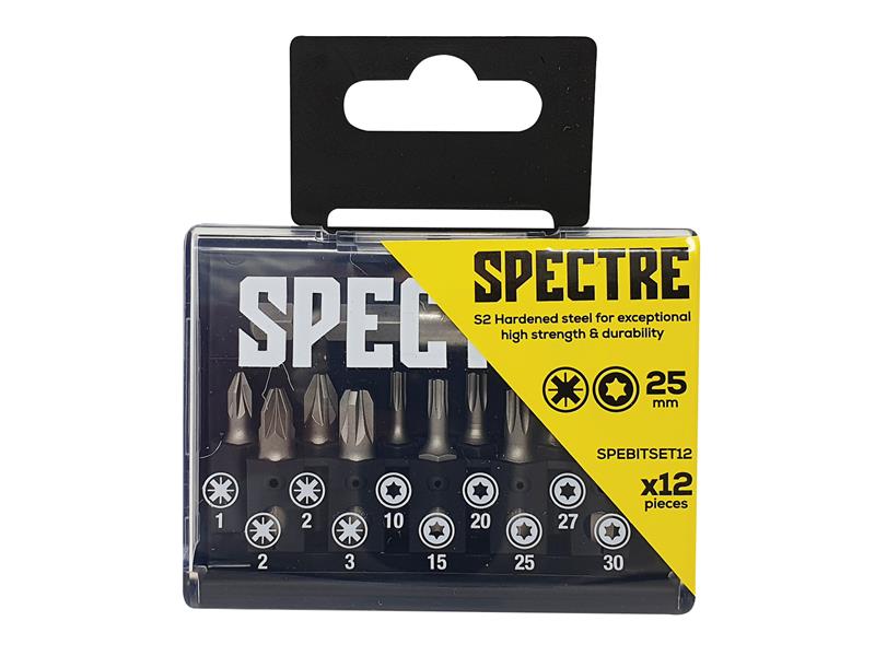 Spectre Bit Set, 12 Piece