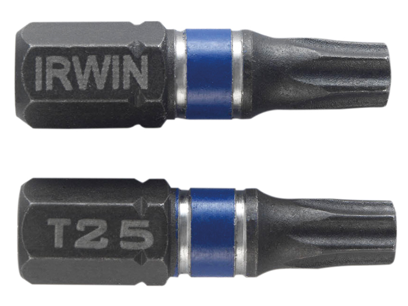 Impact Screwdriver Bits TORX TX25 25mm (Pack 2)