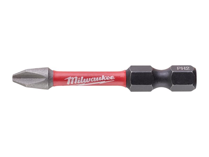 SHOCKWAVE Impact Duty Bits PH2 x 50mm (Pack 10)