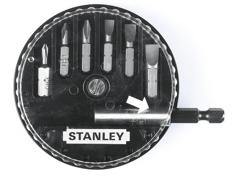 Slotted/Phillips Insert Bit Set, 7 Piece