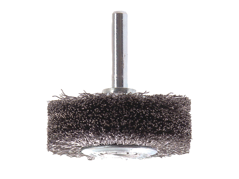 Wire Wheel Brush with Shank 50 x 20mm, 0.30 Steel Wire