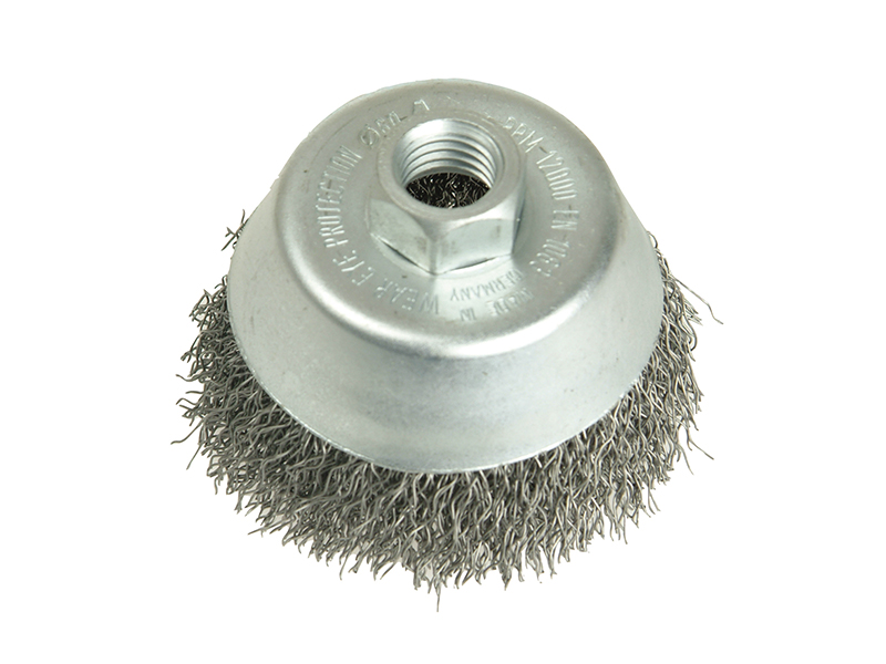 Cup Brush 60mm M10, 0.35 Steel Wire