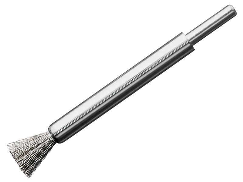 End Brush with Shank 12 x 120mm, 0.30 Steel Wire