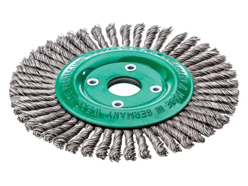 Pipeline Brush 48 Knots 178 x 22.2mm Bore Stainless Steel Wire