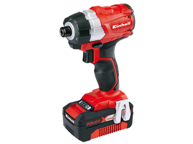 TE-CI 18 Li BL Power X-Change Impact Driver 18V 1 x 4.0Ah Li-ion