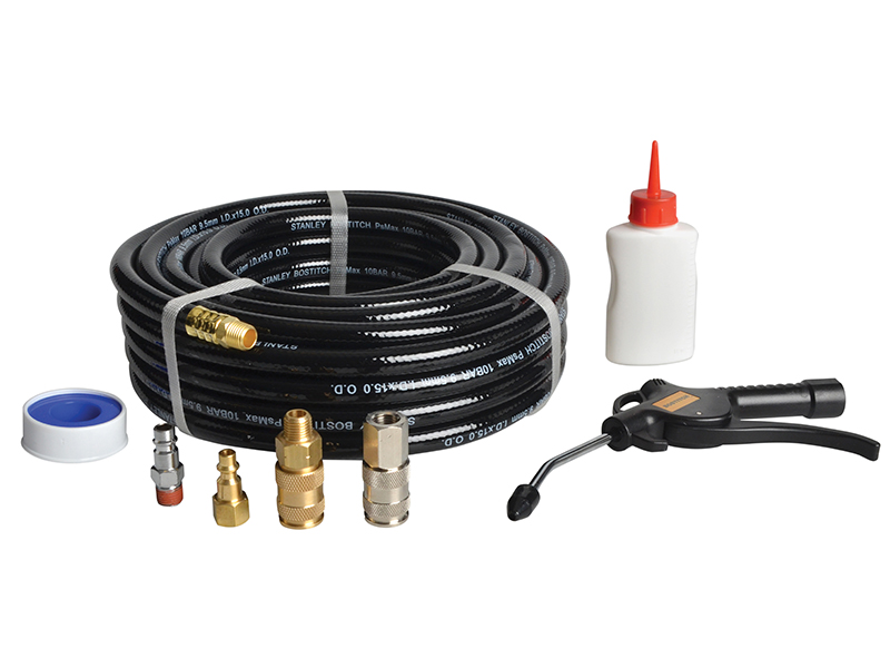 CPACK15 15m Hose with Connectors & Oil