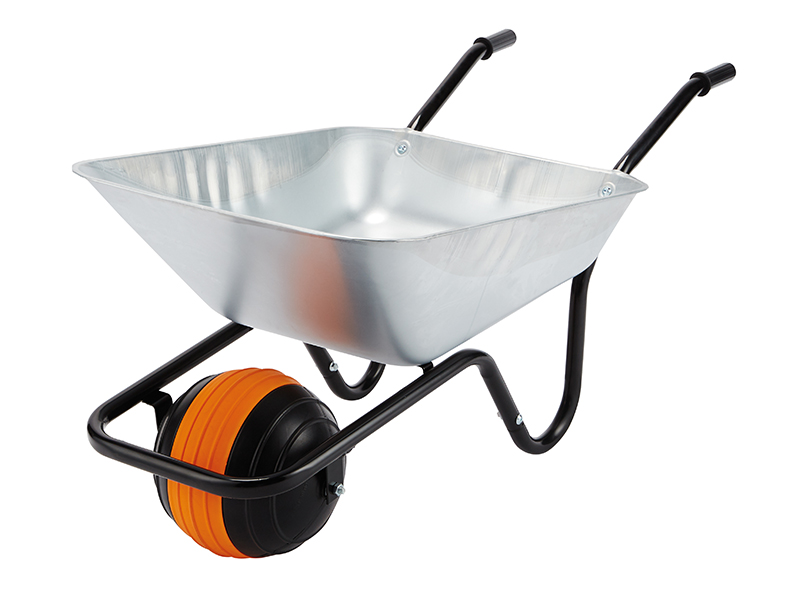 Boxed 90L Galvanised PP Wheelbarrow - Duraball