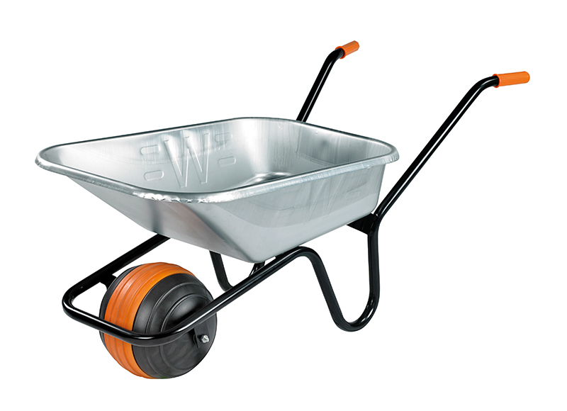 90L Galvanised Wheelbarrow - Duraball