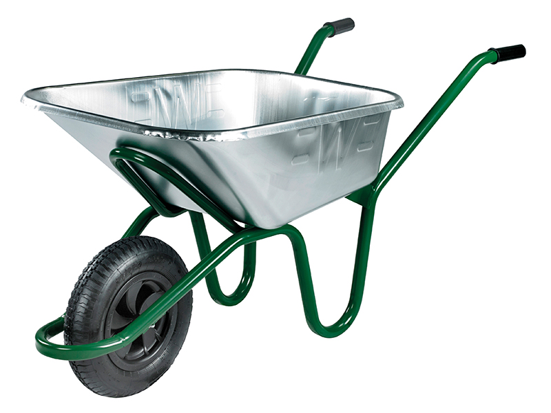 120L Galvanised Invincible Wheelbarrow