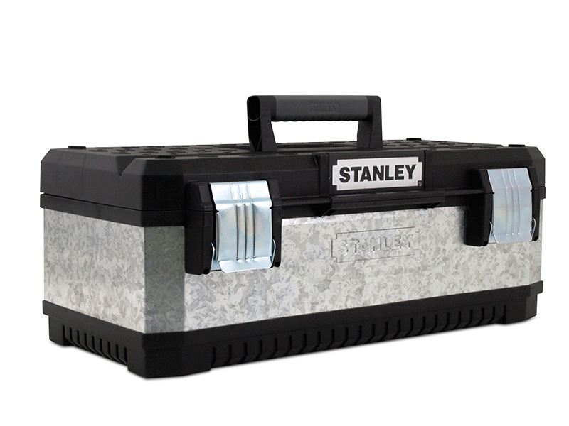 Galvanised Metal Toolbox 50cm (20in)