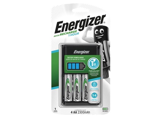 [ENG1HOUR] 1 Hour Charger plus 4 x AA 2300 mAh Batteries