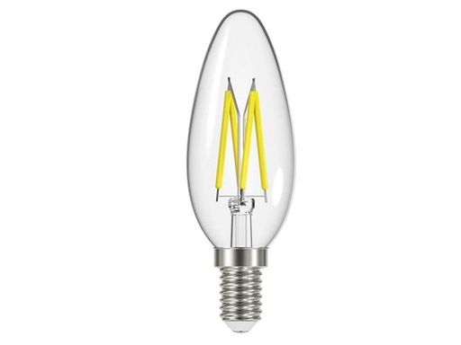 [ENGS12867] LED SES (E14) Candle Filament Non-Dimmable Bulb, Warm White 250 lm 2.3W