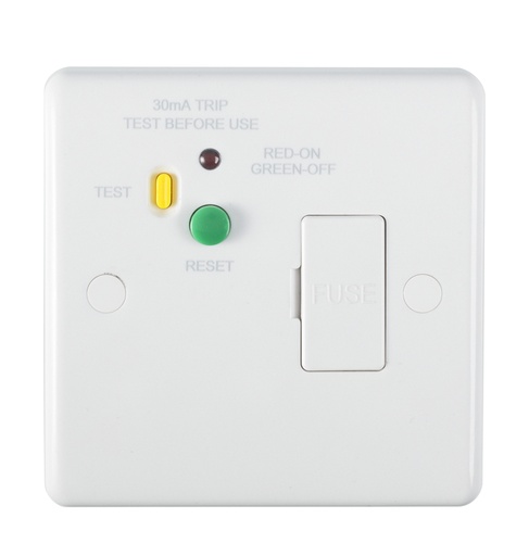 [CAR PL5033] 13A Unswitched Fused Spur, Passive-30Ma Type A, White