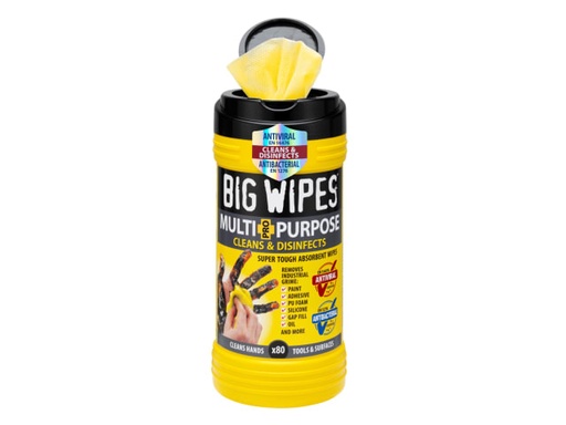 [BGW2410] Multi-Purpose Pro+ Antiviral Wipes (Tub 80)