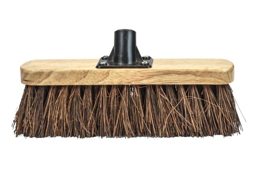 [FAIBRBASS12R] Bassine Varnished Broom Head 300mm (12in) Threaded Socket