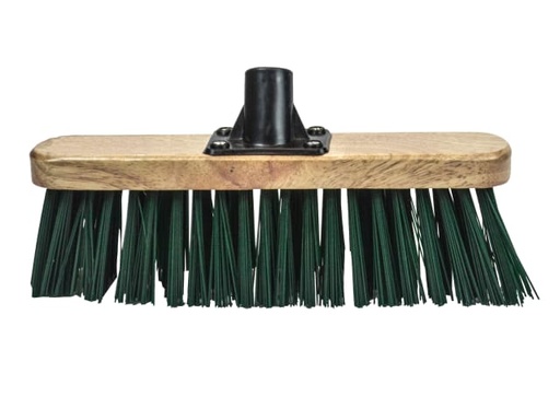 [FAIBRSTIF12R] Stiff Green Broom Head 300mm (12in) Threaded Socket