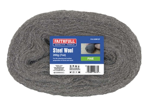 [FAIASW12F] Steel Wool Fine 200g