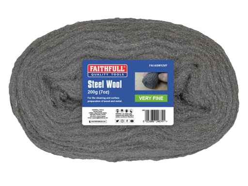 [FAIASW12VF] Steel Wool Very Fine 200g