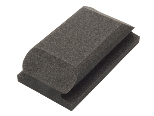 [FLE56010] Hand Sanding Block Shaped Black 70 x 125mm