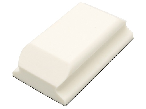 [FLE93070] Hand Sanding Block Shaped White PUR GRIP® 70 x 125mm