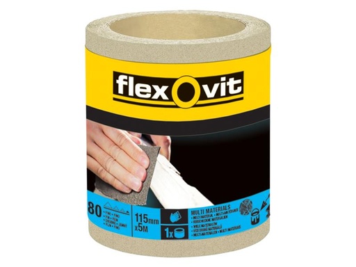 [FLV26413] General Purpose Sanding Roll 115mm x 5m Fine 180G