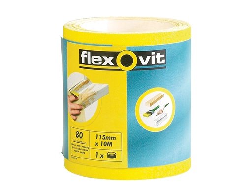 [FLV69921] High-Performance Sanding Roll 115mm x 5m Fine 120G