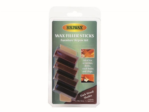 [BRWWFSD] Wax Filler Sticks Dark Wood Shades (Pack 4)