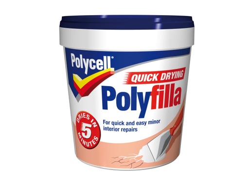 [PLCQDP1KG] Multipurpose Quick Drying Polyfilla Tub 1kg