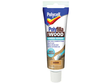 [PLCWGRM330] Polyfilla For Wood General Repairs Tube Medium 330g