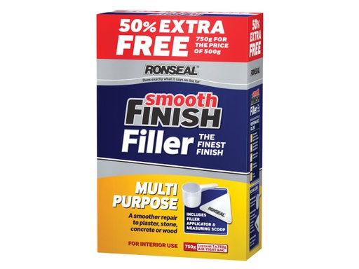 [RSLMPLF500VP] Smooth Finish Multipurpose Wall Powder Filler 500g + 50%