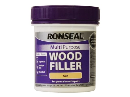 [RSLMPWFO250G] Multipurpose Wood Filler Tub Oak 250g