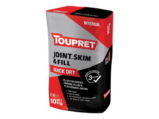 [TOUFGBJSR10G] Quick Dry Joint Skim & Fill 10kg