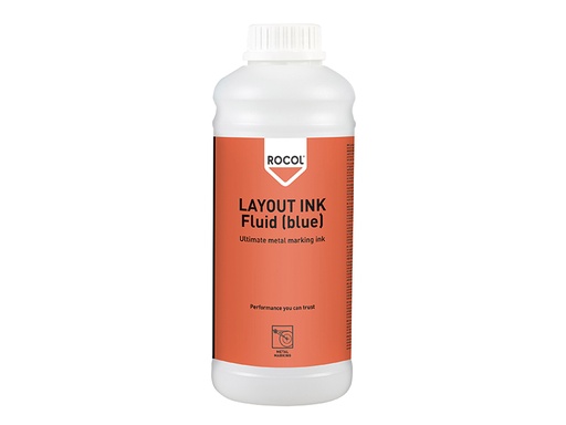 [ROC57034] LAYOUT INK Fluid Blue 1 litre