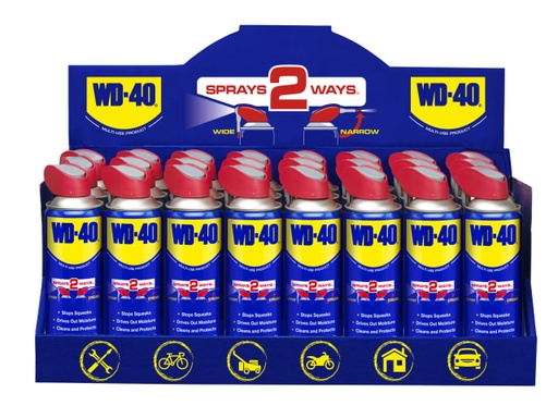 [W/D44237] WD-40® Multi-Use Smart Straw 450ml (CDU of 24)