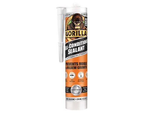 [GRGSEALCL295] Gorilla All Condition Sealant Clear 295ml