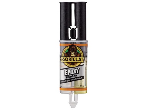 [GRGGES25] Gorilla 5 Min 2-Part Epoxy Syringe 25ml