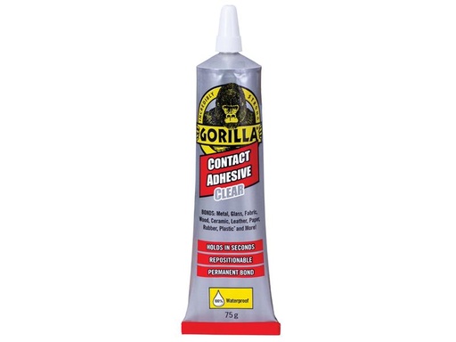 [GRGCAC75] Gorilla Contact Adhesive Clear 75g