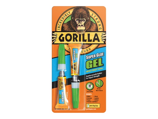 [GRGSGG23] Gorilla Superglue Gel 3g (Twin Pack)