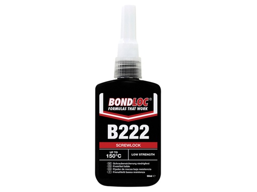 [BONB22250] B222 Screwlock Low Strength Threadlocker 50ml