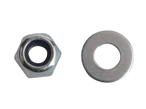 [FORFPNYL3] Nyloc Nuts & Washers Zinc Plated M3 ForgePack 60