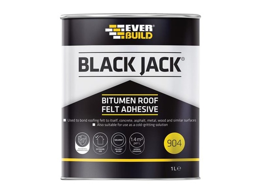 [EVB90401] Black Jack® 904 Bitumen Roof Felt Adhesive 1 litre