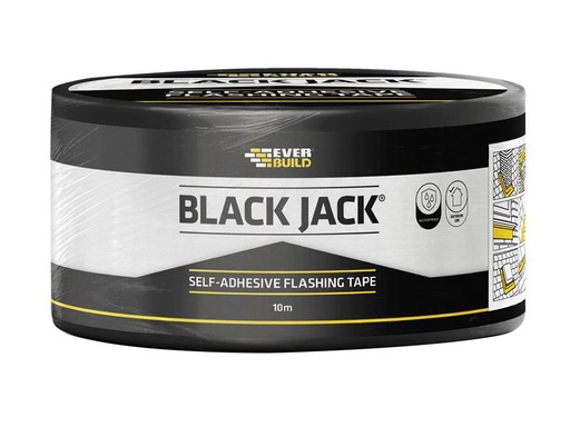 [EVBFLAS075] Black Jack® Flashing Tape, Trade 75mm x 10m