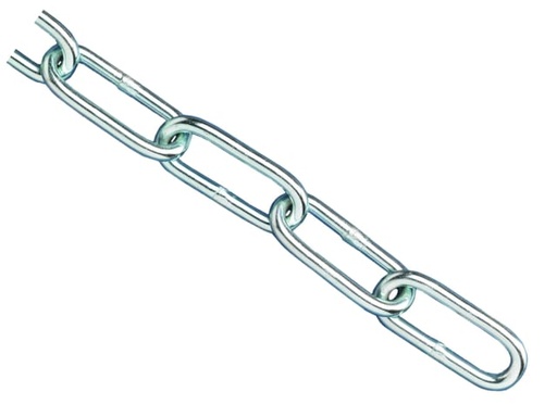 [FAICHCUT25Z] Zinc Plated Chain 2.5mm x 2.5m - Max. Load 50kg